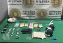 Brigada Militar prende três pessoas por tráfico de drogas em Santo Augusto