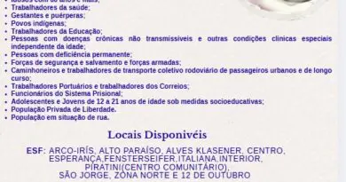 Sábado (28) é o Dia “D” de vacinação em Panambi