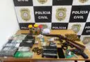 Polícia Civil prende homem por tráfico de drogas e posse de armas em Palmeira das Missões