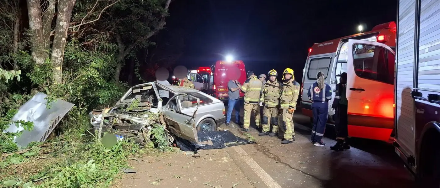 Acidente com morte na ERS 155 em Ijuí