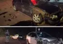 Acidente  de trânsito na Rua Pavão em Panambi