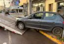 Acidente de trânsito no centro da cidade de Panambi