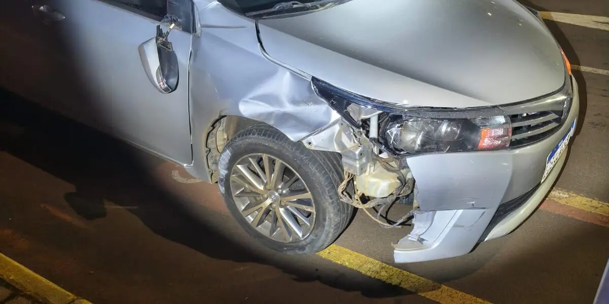 Condutor de moto ferido em acidente registrado em Panambi
