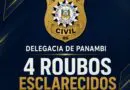 Polícia Civil desmantela quadrilha de roubos de Cruz Alta que atuava em Panambi e região