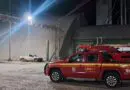 Bombeiros mobilizam buscas a trabalhador soterrado em armazém de grãos em Tapera