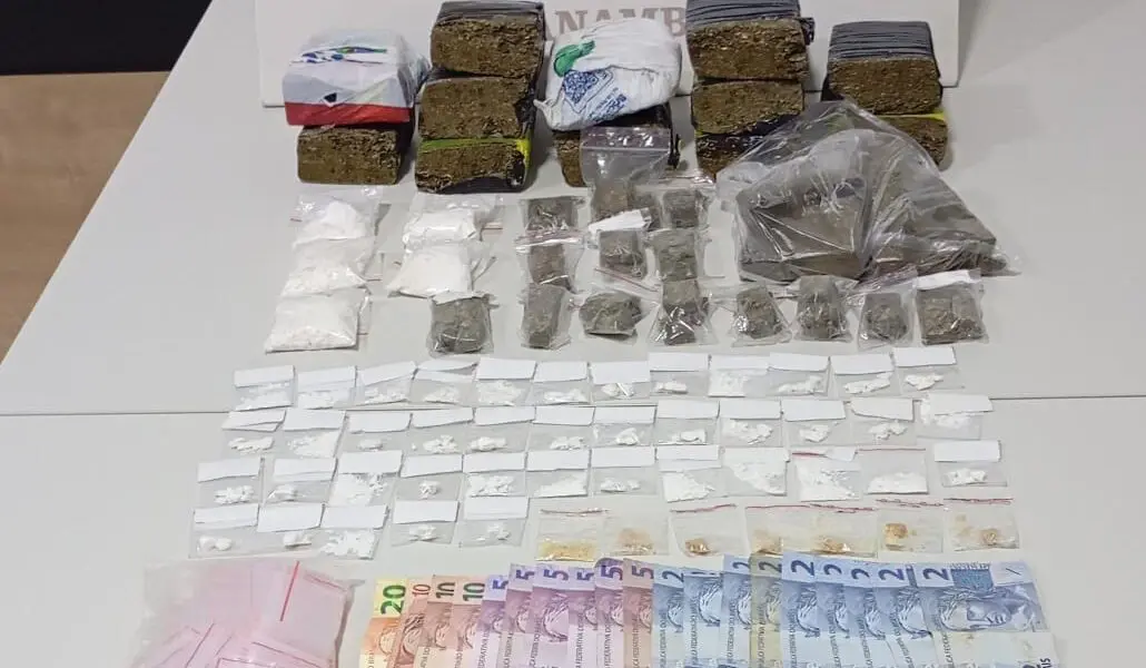Prisão por tráfico de drogas em Panambi