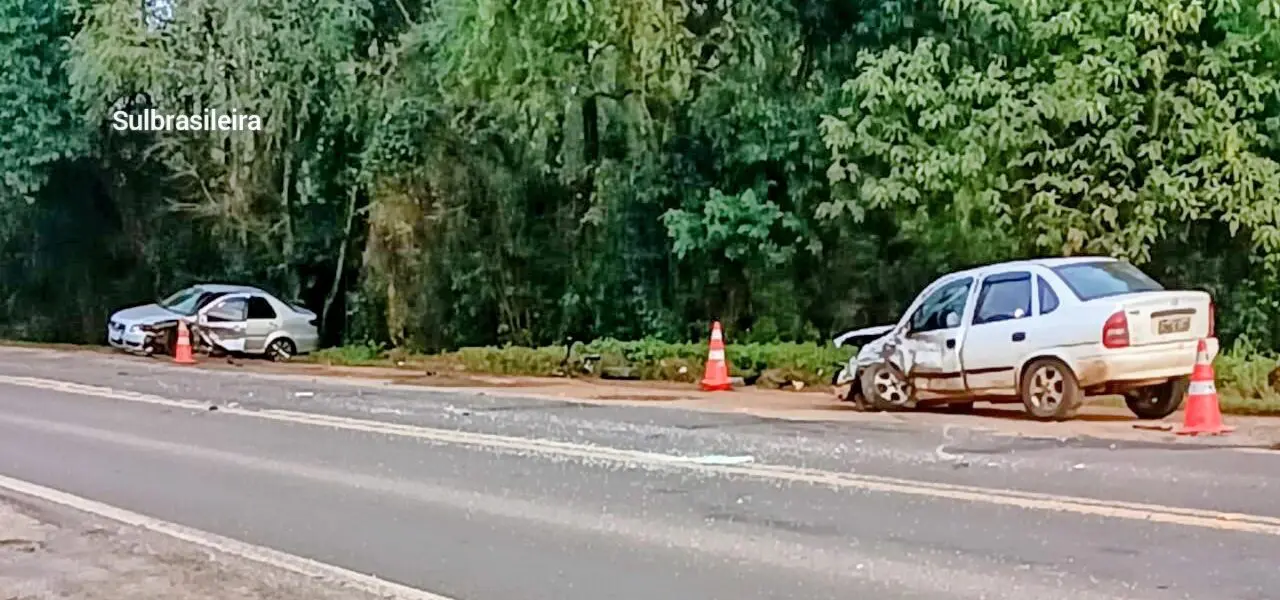 Acidente deixa feridos na BR-158 em Panambi
