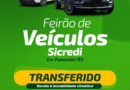 Feirão de Veículos da Sicredi de Panambi é adiado devido à instabilidade climática