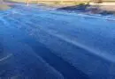 Polícia Rodoviária Federal orienta motoristas para os riscos de gelo na pista