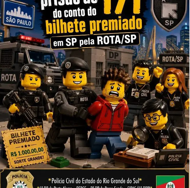 Golpistas do “bilhete premiado” de Passo Fundo são presos em São Paulo 