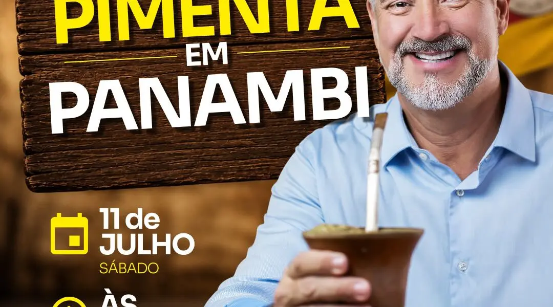 Pré-candidato ao senado pelo PT estará em Panambi neste sábado