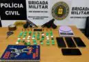 Ação conjunta da Polícia Civil e da Brigada Militar prende mãe e filho por tráfico de drogas em Independência