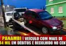 CMT de Panambi apreende veículo com mais de R$ 44 mil em infrações