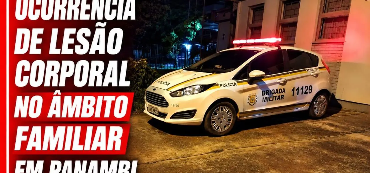 Lesão corporal no âmbito familiar em Panambi