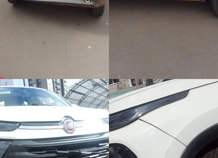 Acidente na Rua Coberta centro de Panambi envolve três veículos