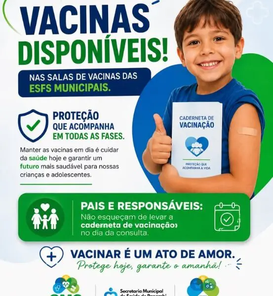 Campanha de multivacinação começou ontem em todo o Brasil