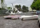 Temporal da tarde deste domingo, dia 27, causa estragos em Panambi