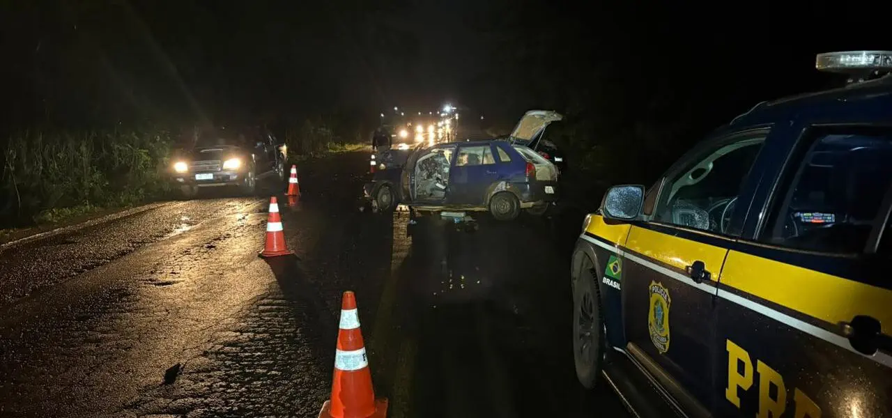 PRF atende acidente com óbito na BR 386 em Seberi