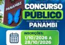 Prefeitura de Panambi abriu inscrições para concurso público