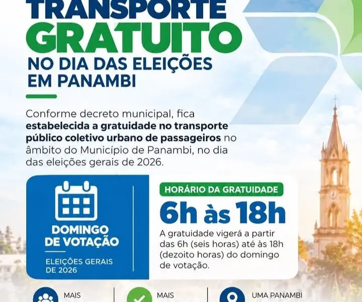 Transporte gratuito nas eleições: o que pode e o que é proibido