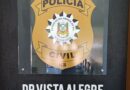 Delegacia de Polícia de Vista Alegre cumpre mandado de prisão preventiva na Linha Pavão.