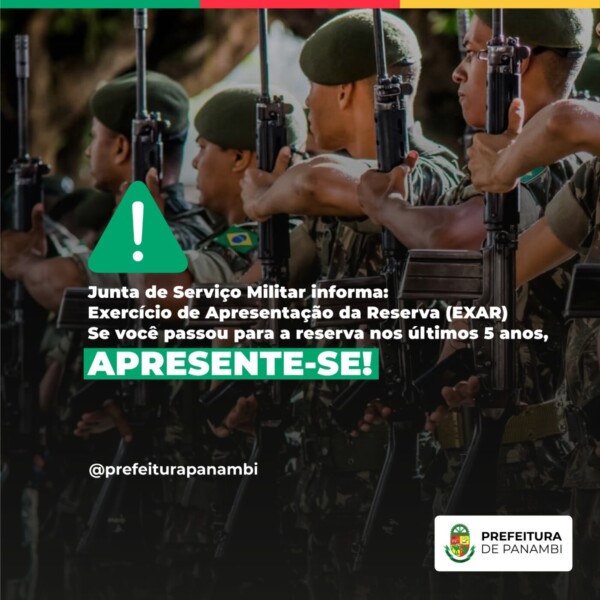 Junta do Serviço Militar alerta para o Exercício da Apresentação de ...