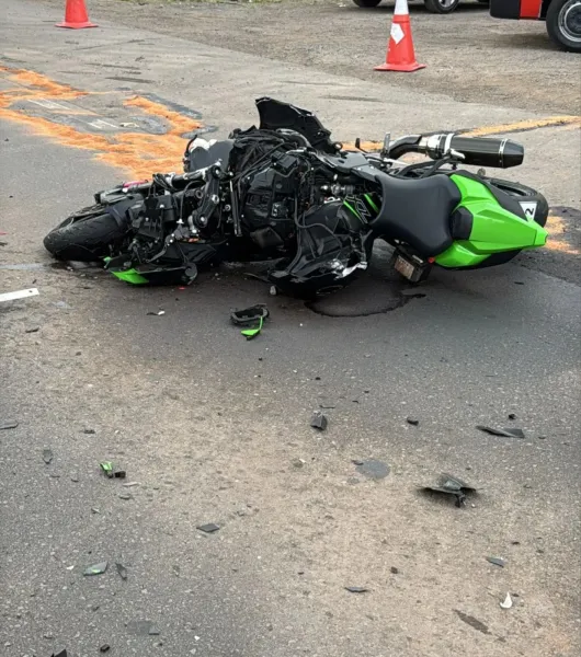 Identificado motociclista morto em acidente na BR 158 em Cruz Alta