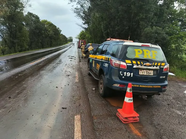 Homem de 32 anos morre em acidente na BR-285, em Entre-Ijuís