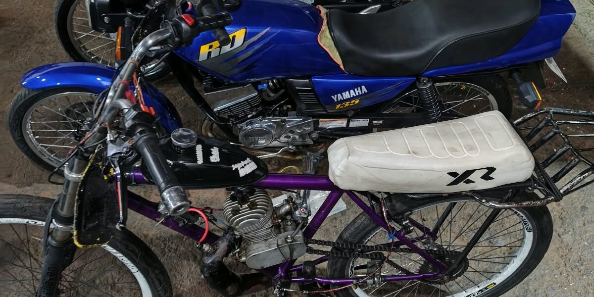 Três motos, um ciclomotor e uma camionete Saveiro foram recolhidos por infrações  de trânsito diversas em  Panambi